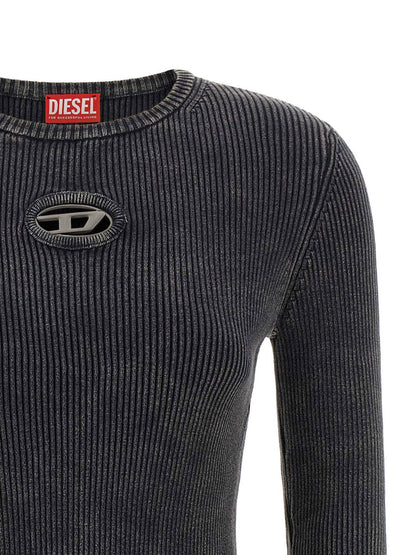 Diesel M-anchorage-ls Dress Black