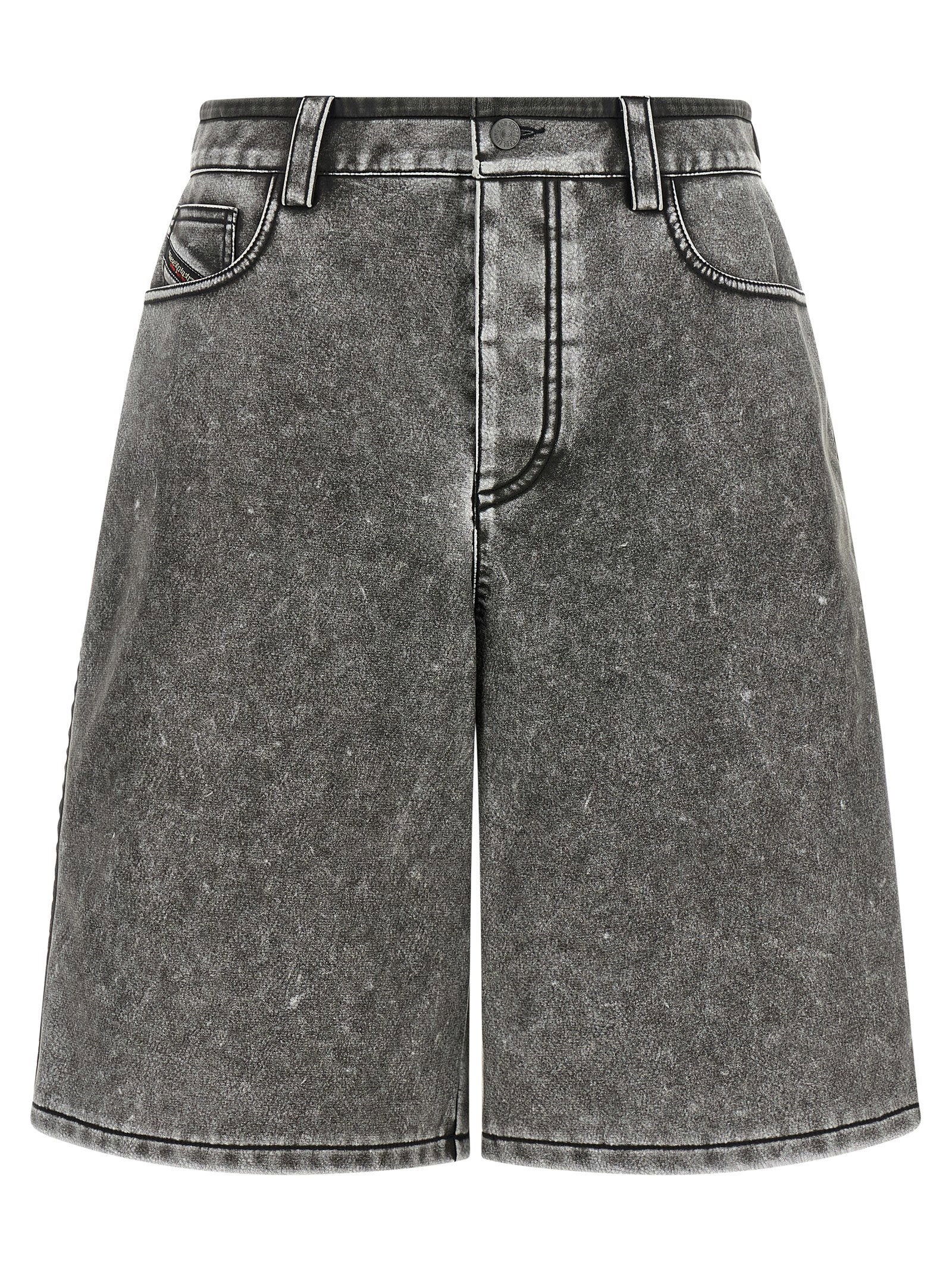Diesel P-arlor Bermuda Shorts Gray