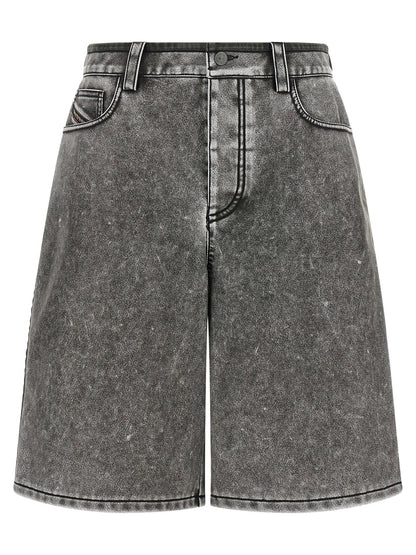Diesel P-arlor Bermuda Shorts Gray