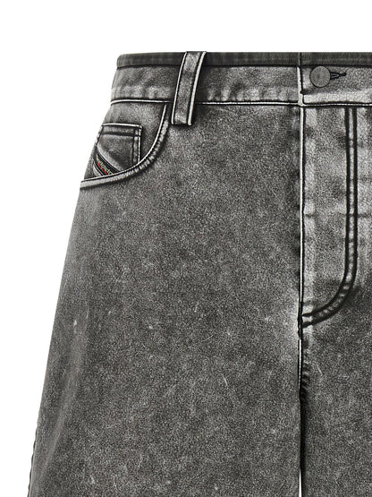 Diesel P-arlor Bermuda Shorts Gray