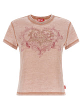 Diesel T-ila-aa1 T-shirt Pink