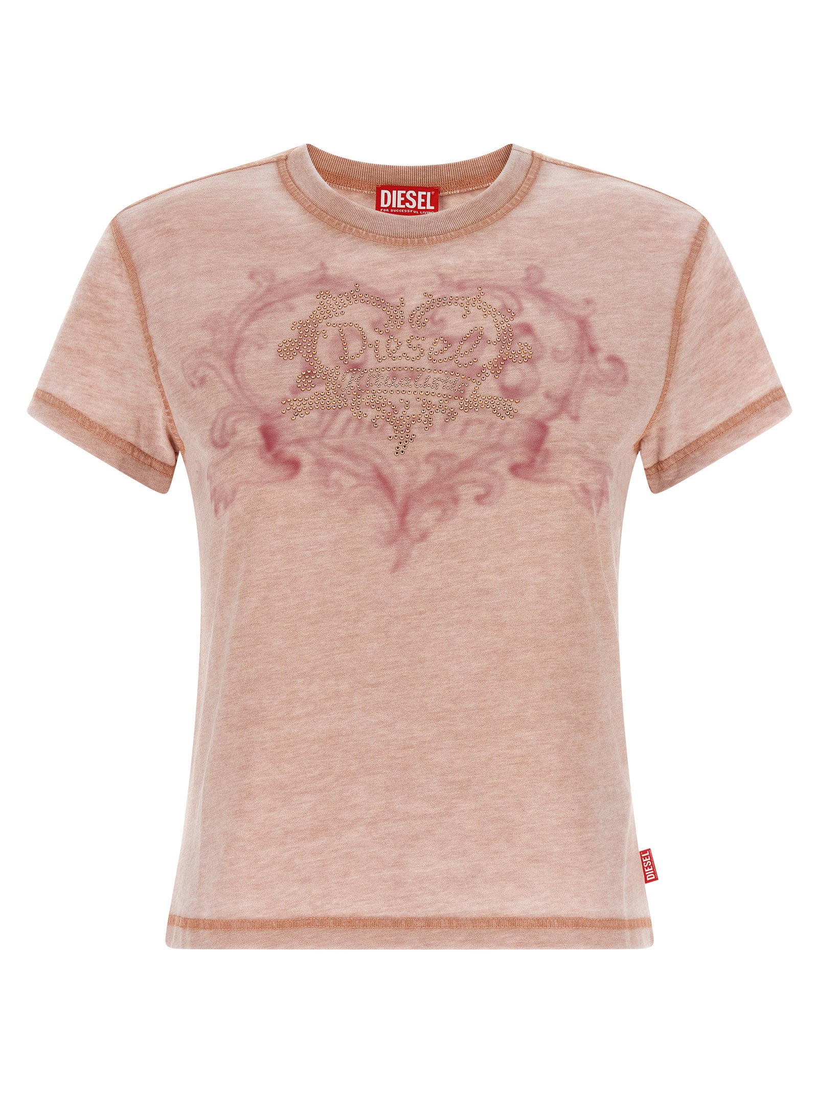 Diesel T-ila-aa1 T-shirt Pink