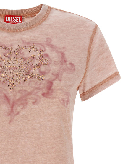 Diesel T-ila-aa1 T-shirt Pink