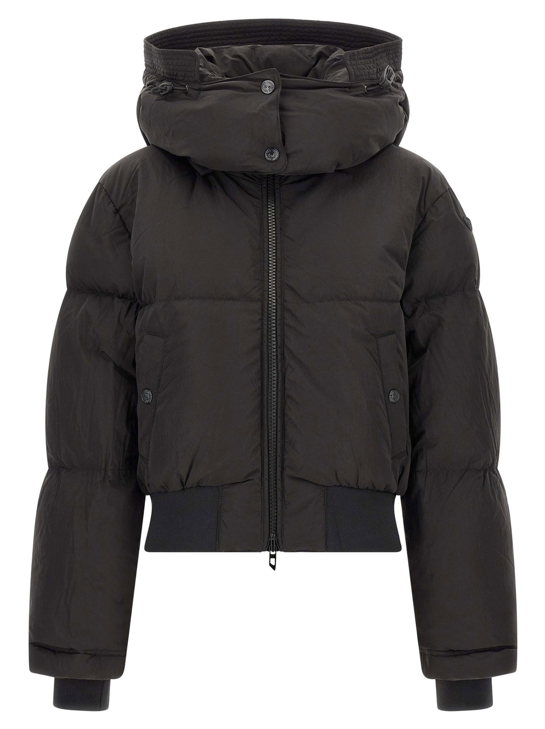 Diesel W-peyt-short-new-wd Down Jacket Black