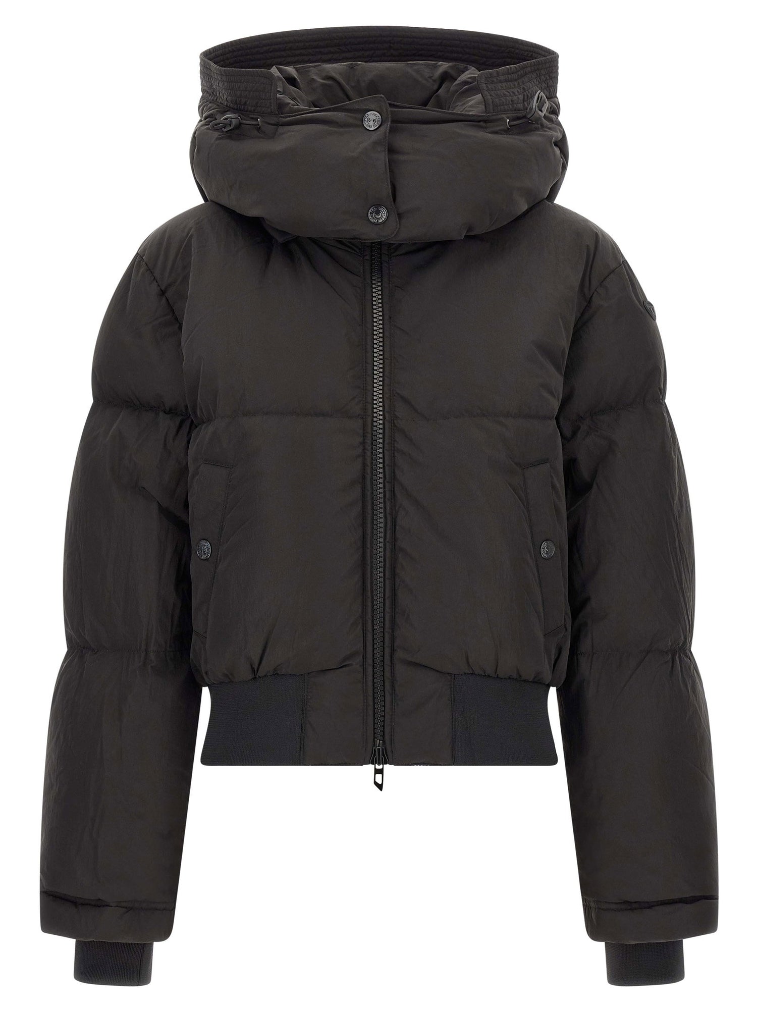 Diesel W-peyt-short-new-wd Down Jacket Black