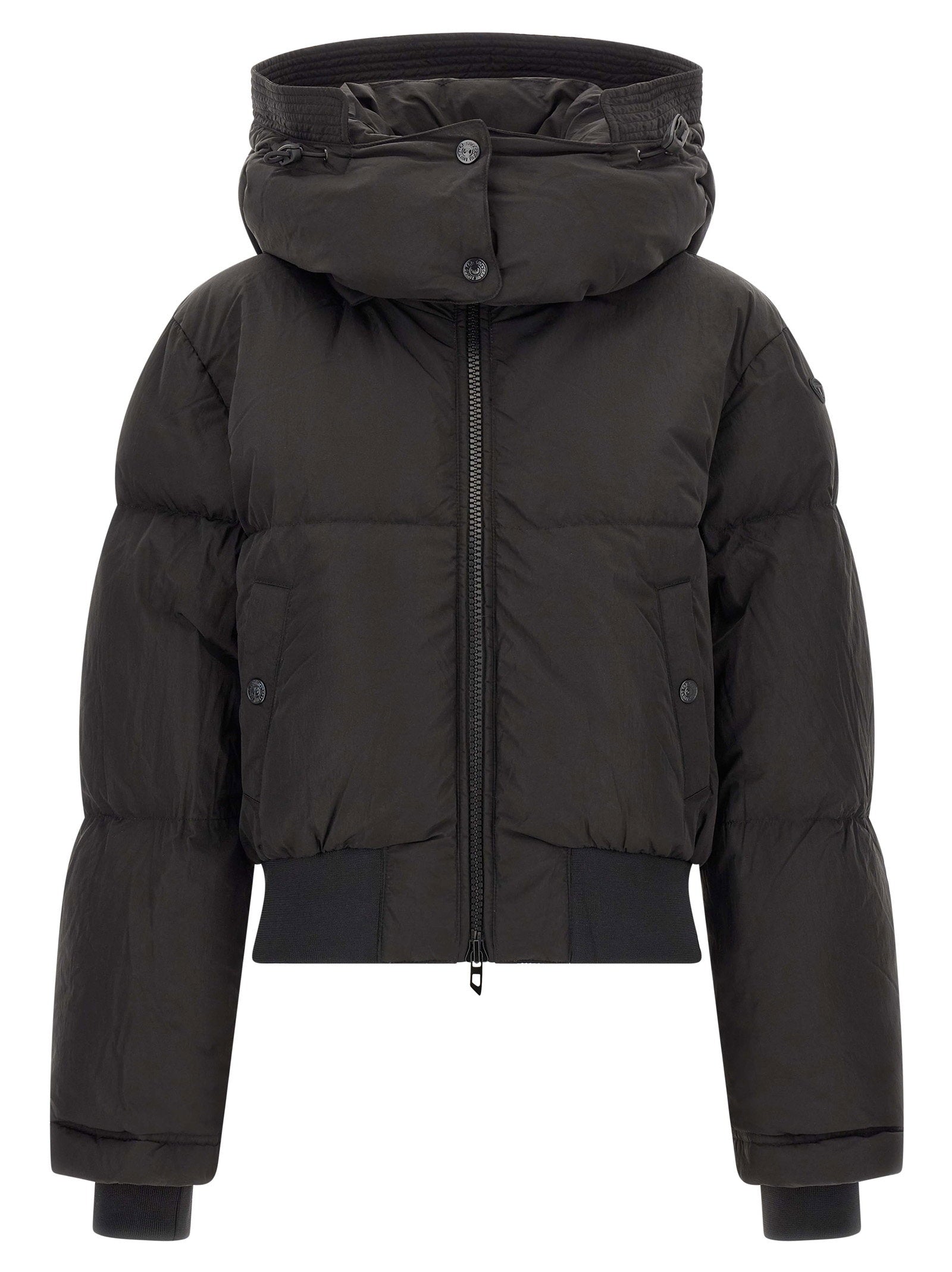 Diesel W-peyt-short-new-wd Down Jacket Black