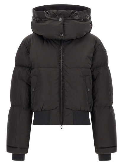 Diesel W-peyt-short-new-wd Down Jacket Black