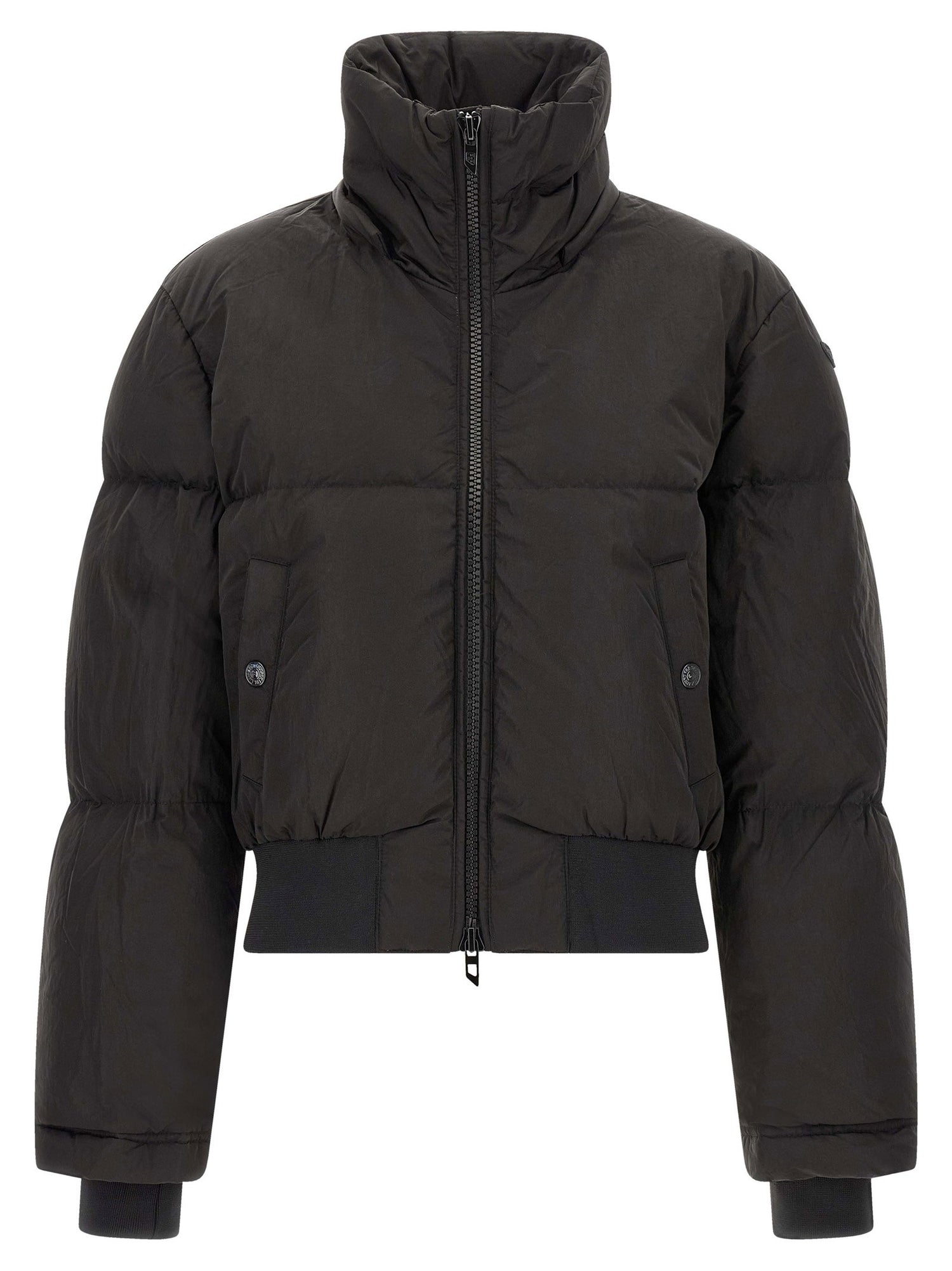 Diesel W-peyt-short-new-wd Down Jacket Black