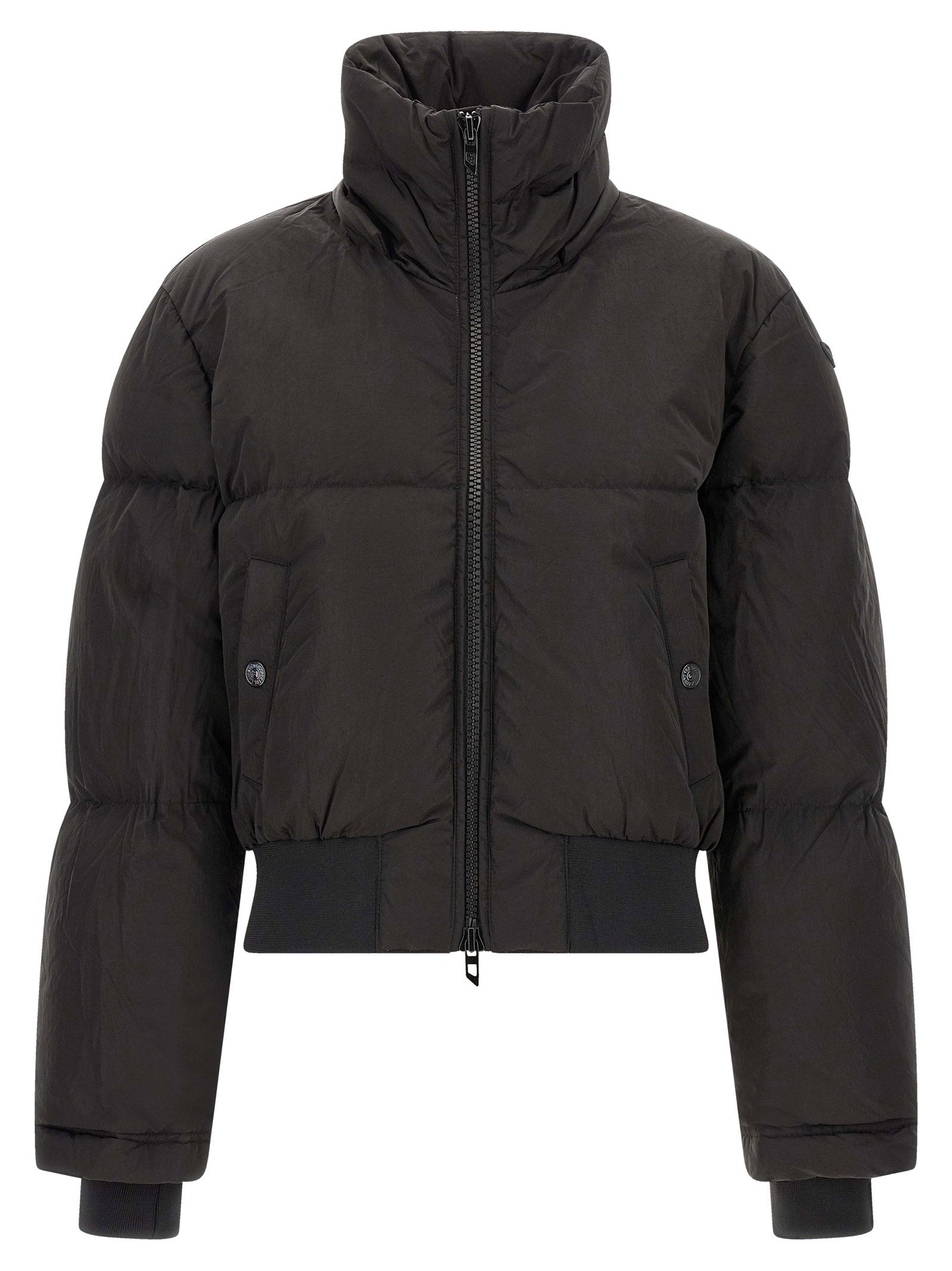 Diesel W-peyt-short-new-wd Down Jacket Black