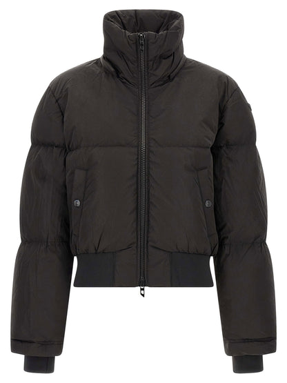 Diesel W-peyt-short-new-wd Down Jacket Black