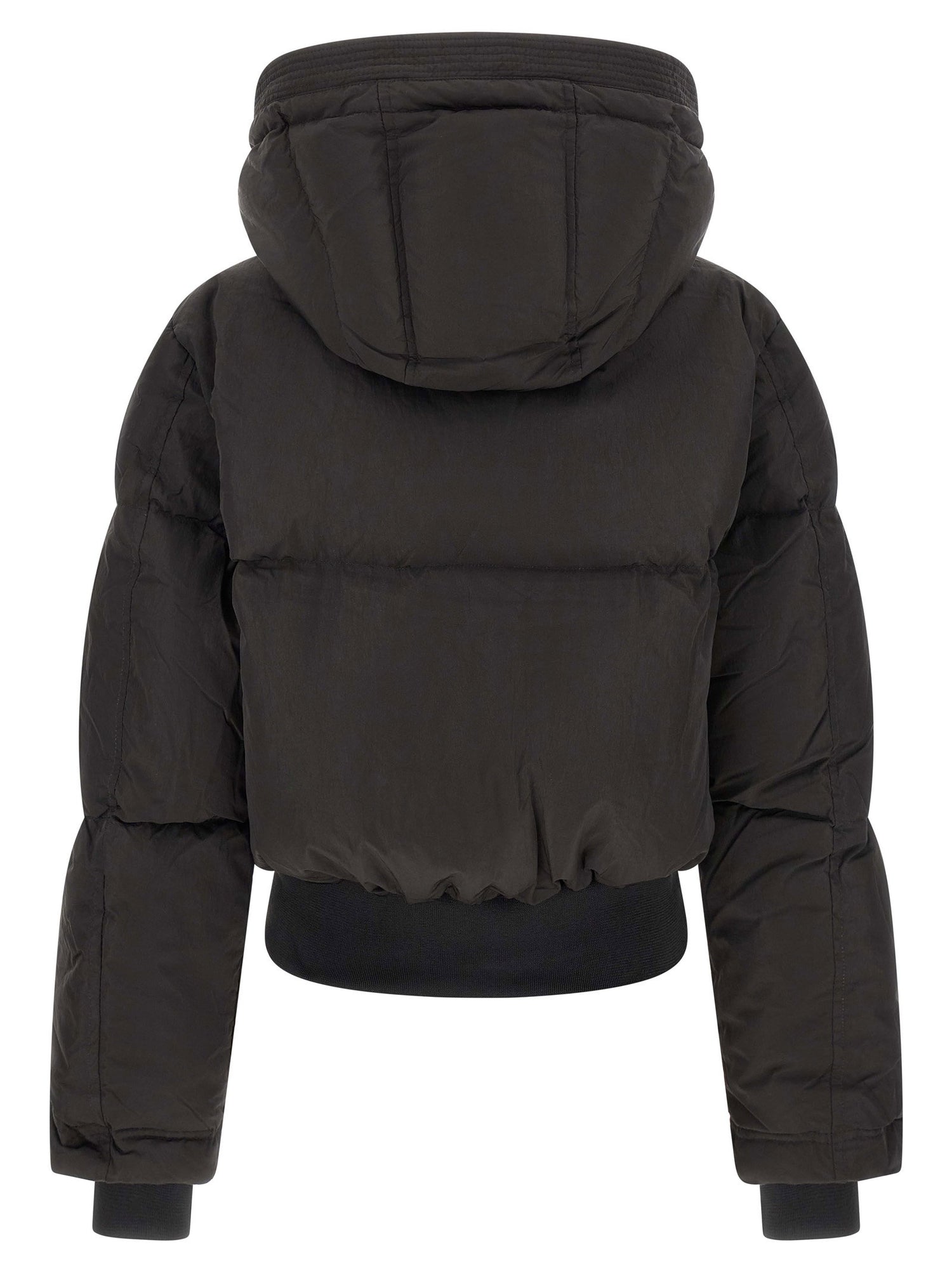 Diesel W-peyt-short-new-wd Down Jacket Black