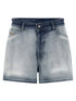 Diesel De-helios-fsi Shorts Light Blue