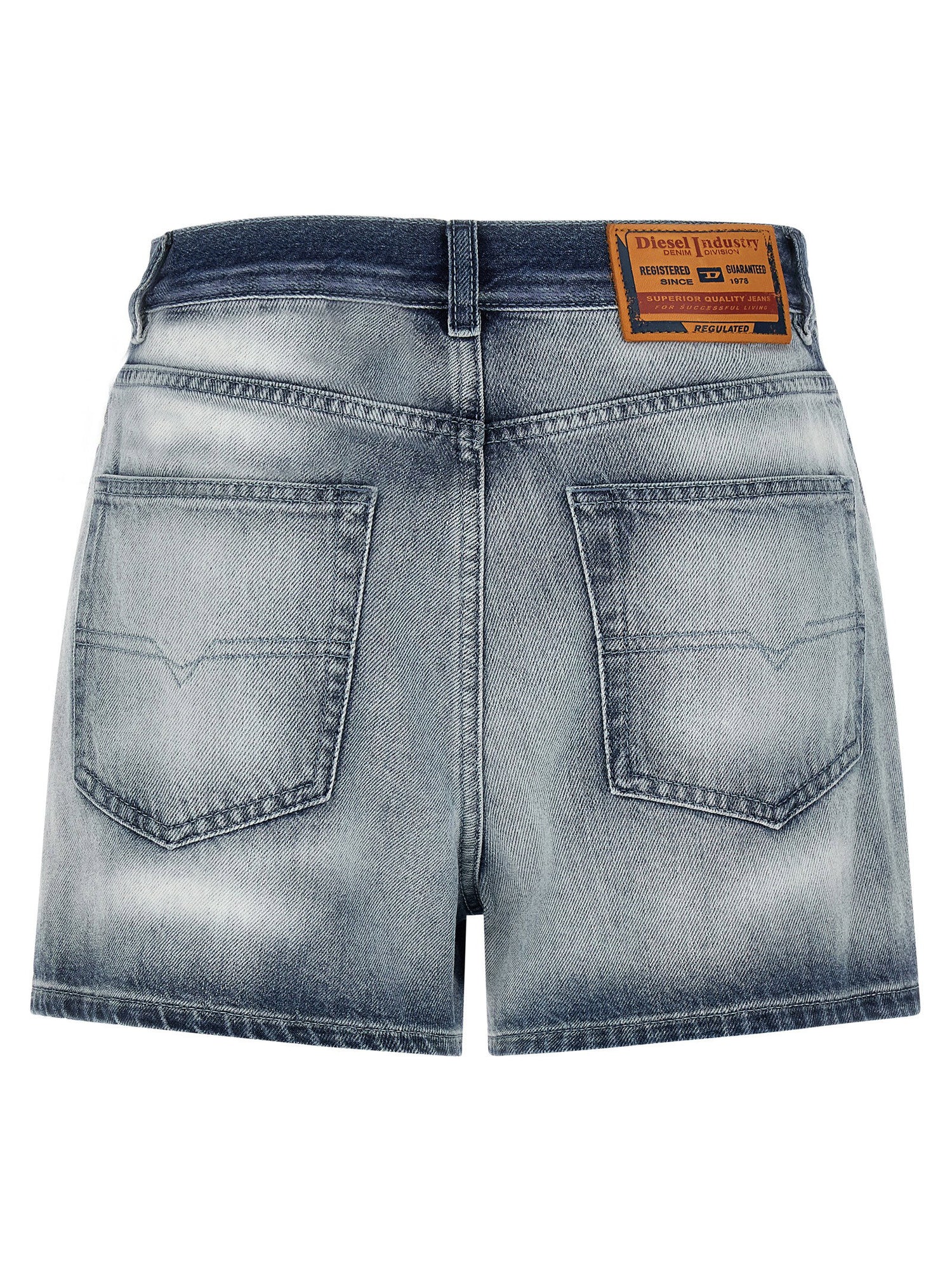 Diesel De-helios-fsi Shorts Light Blue