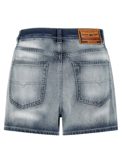 Diesel De-helios-fsi Shorts Light Blue