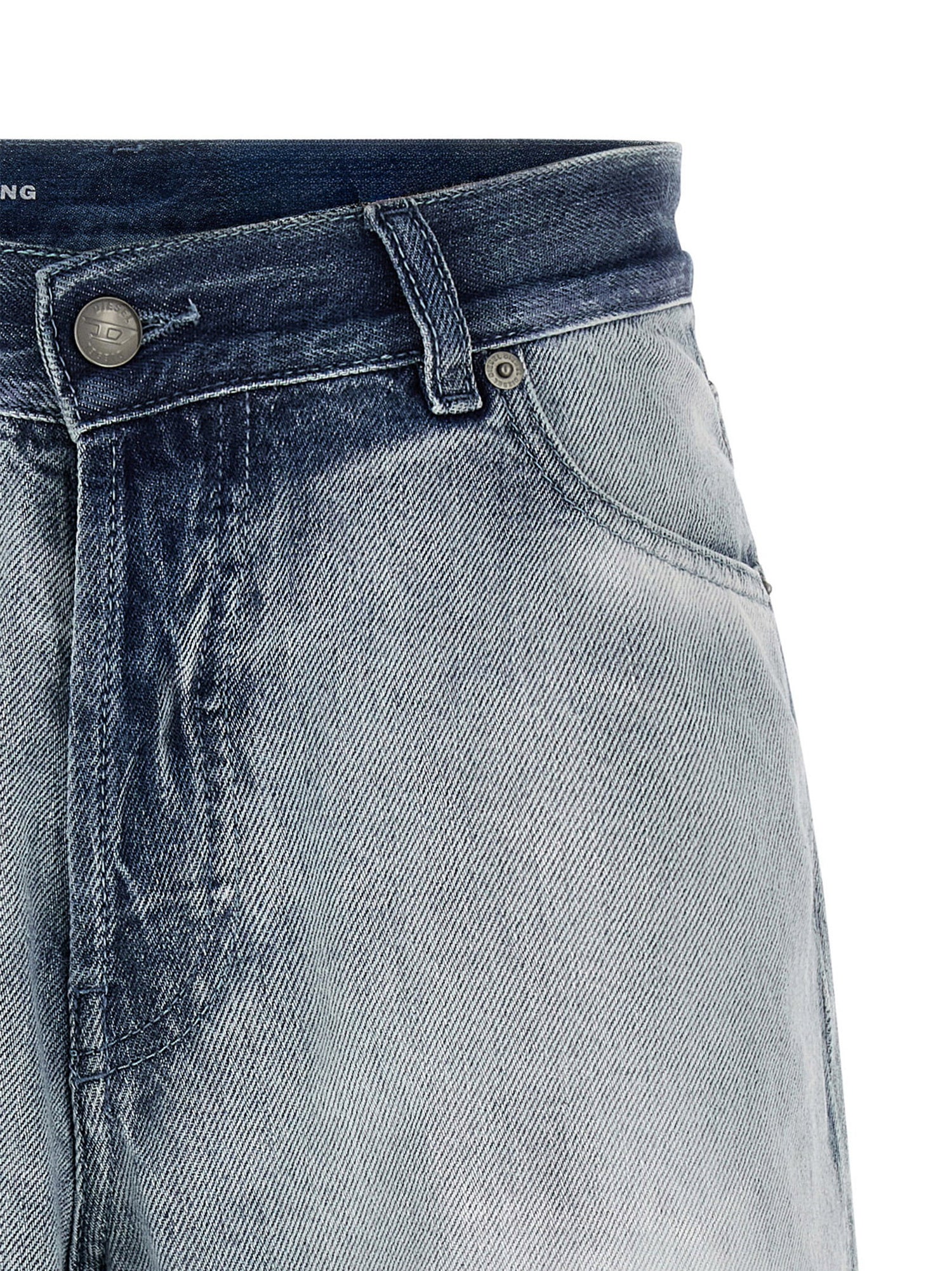 Diesel De-helios-fsi Shorts Light Blue