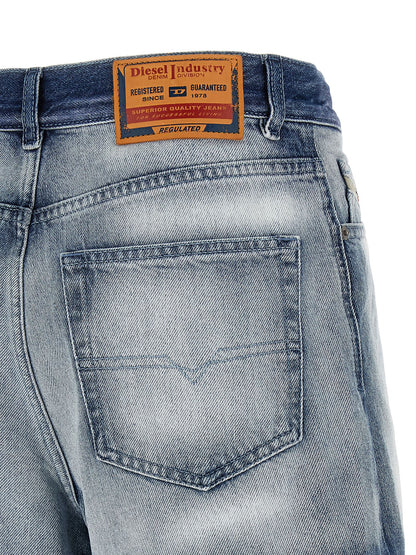 Diesel De-helios-fsi Shorts Light Blue