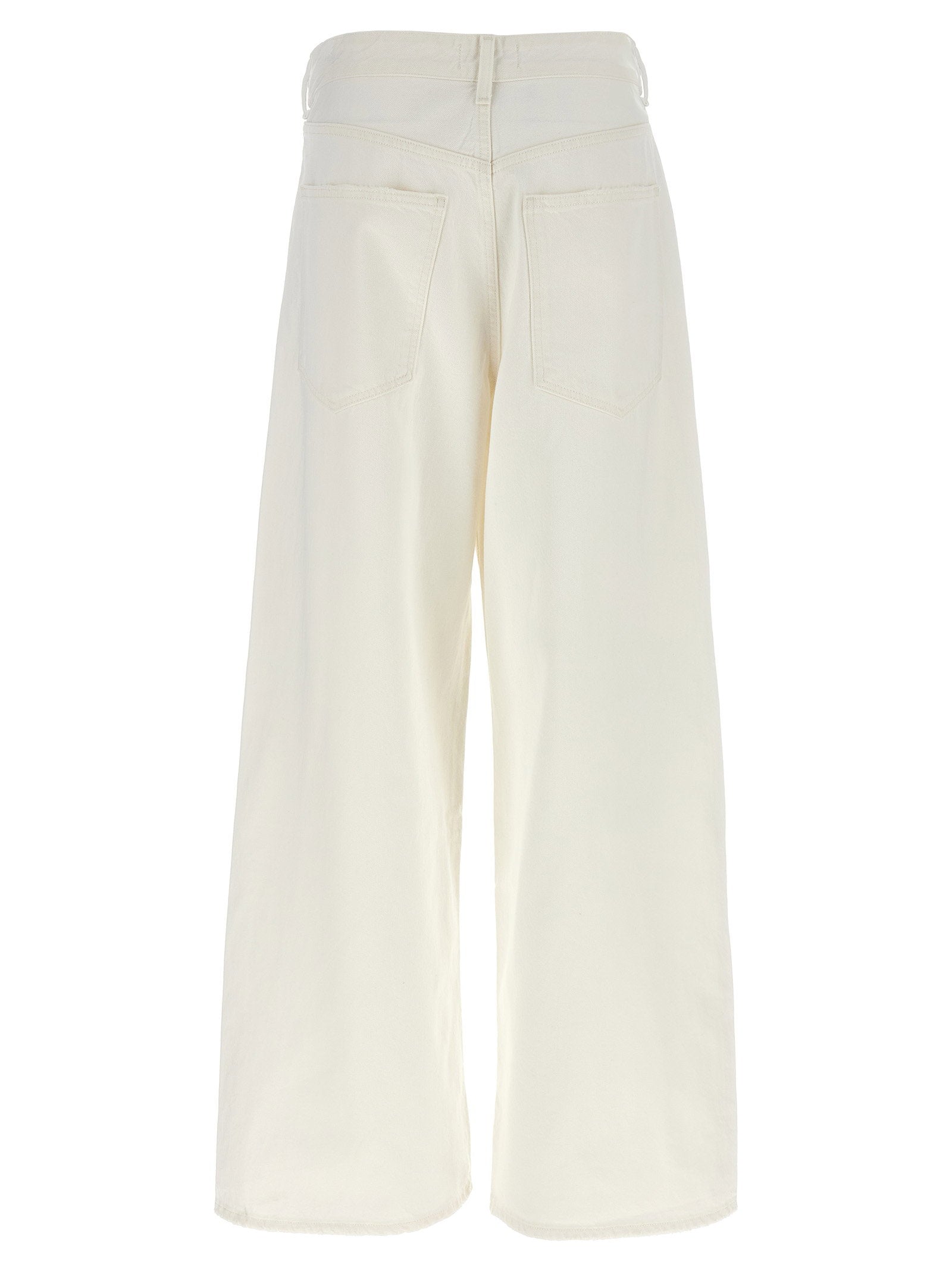 Agolde Vana Fold Jeans White