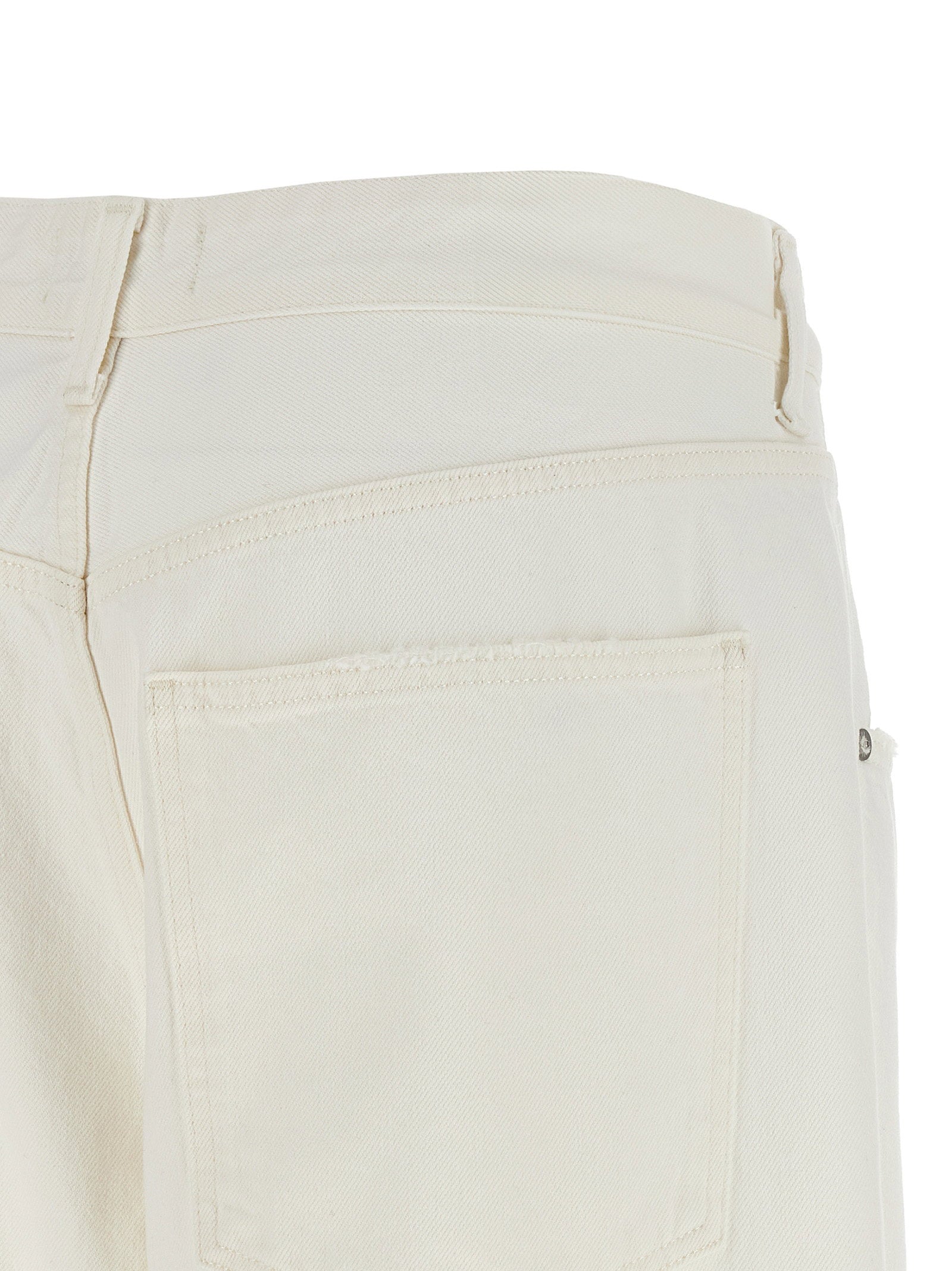 Agolde Vana Fold Jeans White