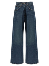 Agolde Vana Fold Jeans Blue