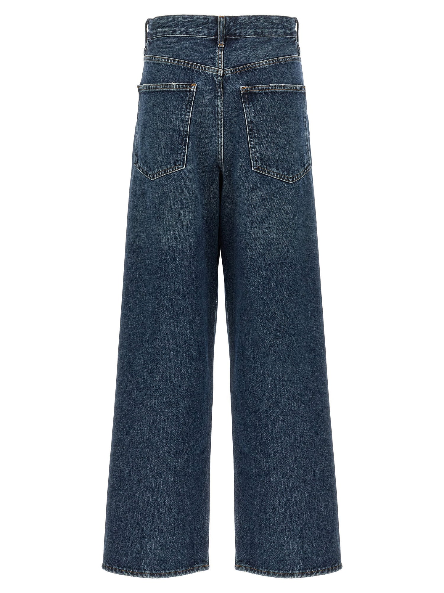 Agolde Vana Fold Jeans Blue