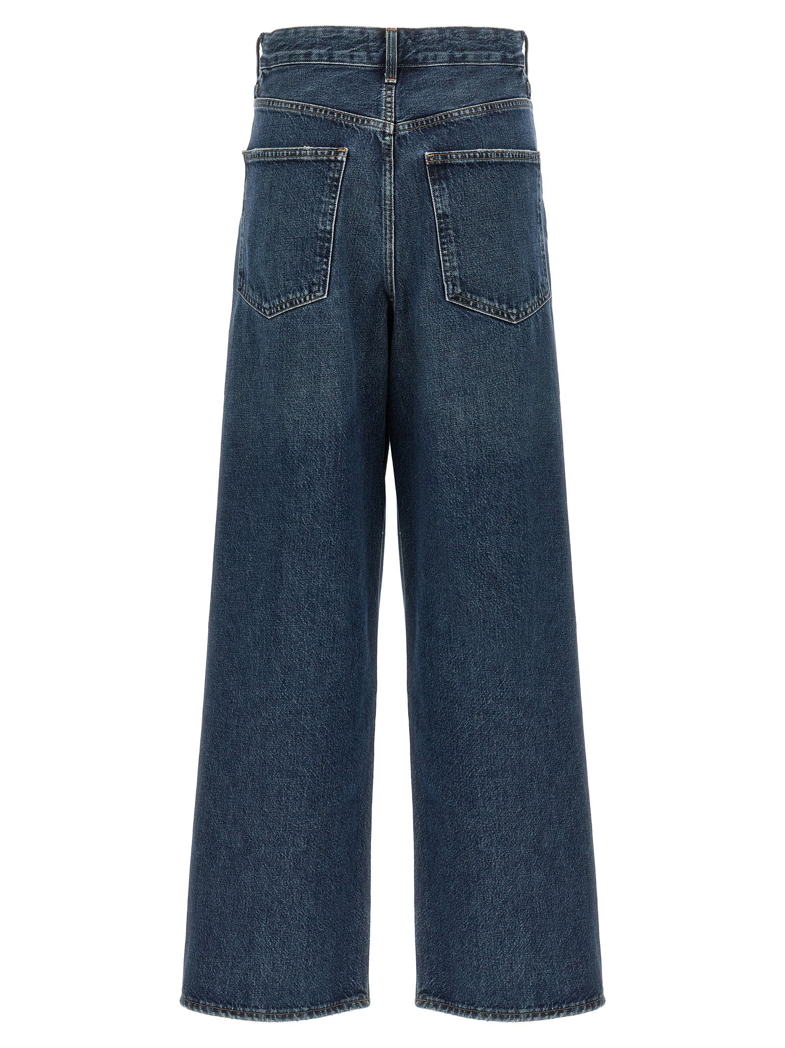 Agolde Vana Fold Jeans Blue