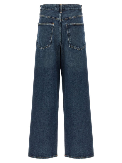 Agolde Vana Fold Jeans Blue