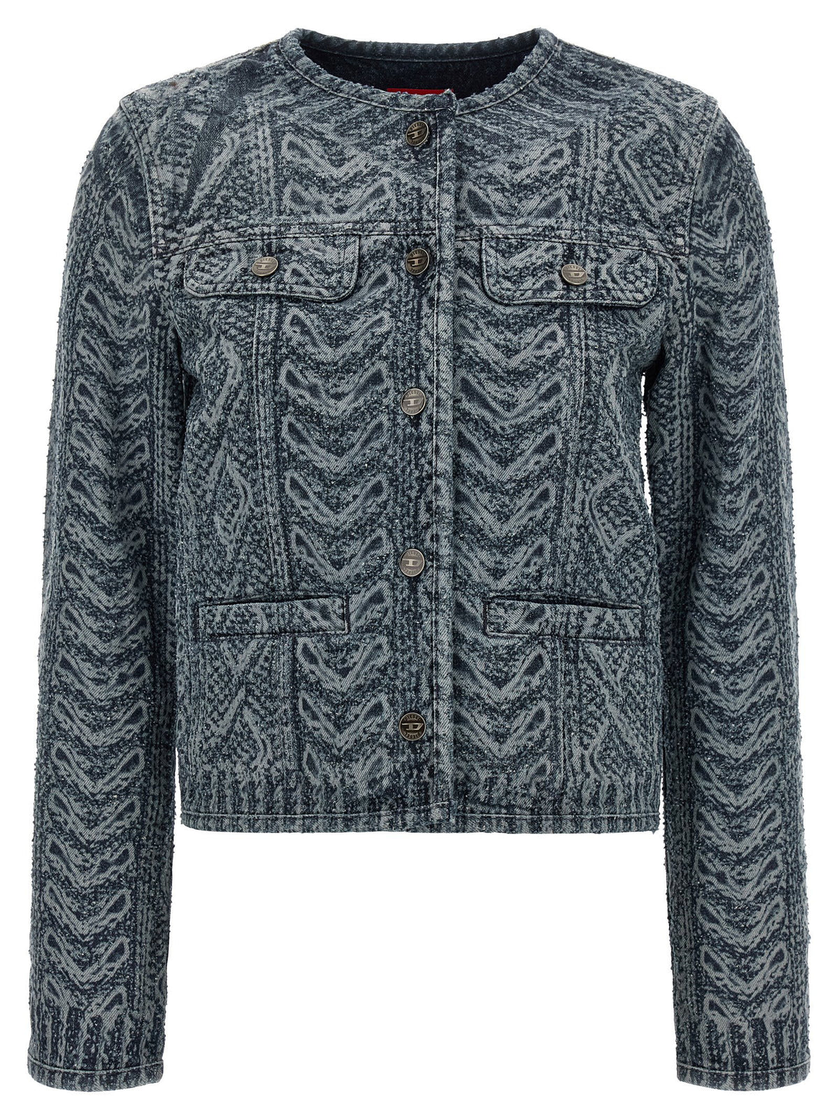 Diesel De-grafy-s2 Denim Jacket Blue
