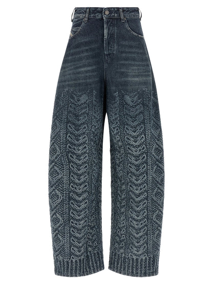 Diesel 1987 D-khelz-s2 Jeans Blue