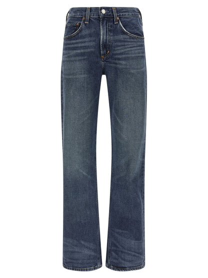 Agolde Kick Boot Jeans Blue