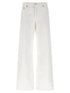 Agolde Low Rise Loose Jeans White