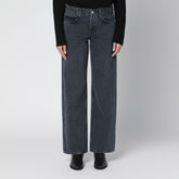Agolde High-Rise Faded Black Jeans Black