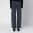 Agolde High-Rise Faded Black Jeans Black