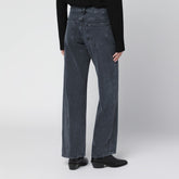 Agolde High-Rise Faded Black Jeans Black