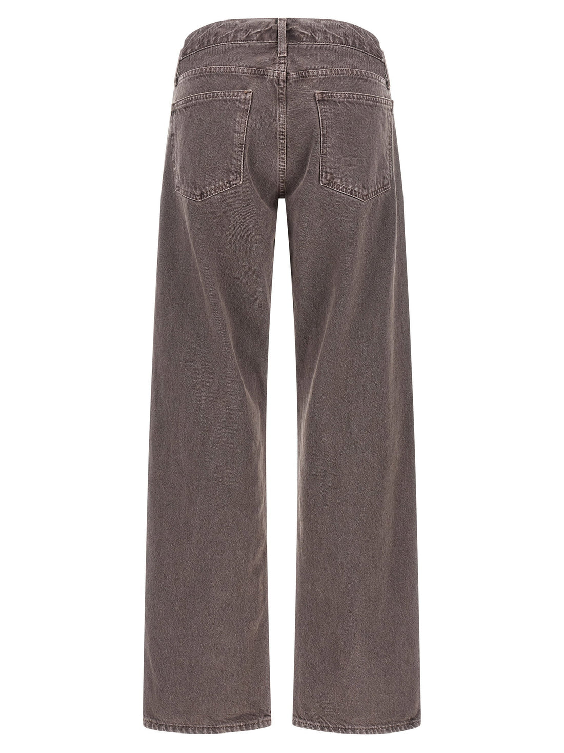 Agolde Low Rise Loose Jeans Purple
