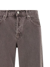 Agolde Low Rise Loose Jeans Purple
