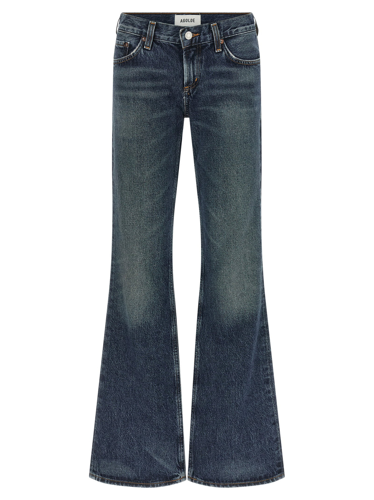 Agolde Low-rise Boot Jeans Blue