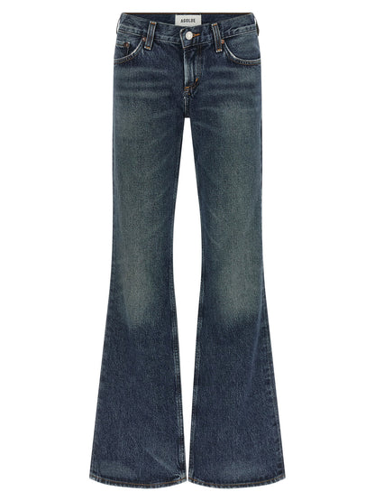 Agolde Low-rise Boot Jeans Blue