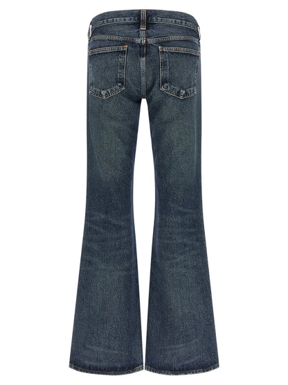 Agolde Low-rise Boot Jeans Blue