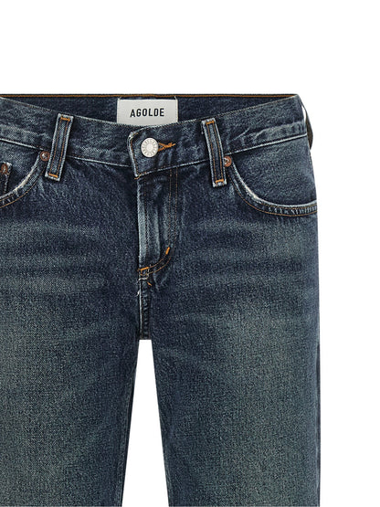 Agolde Low-rise Boot Jeans Blue