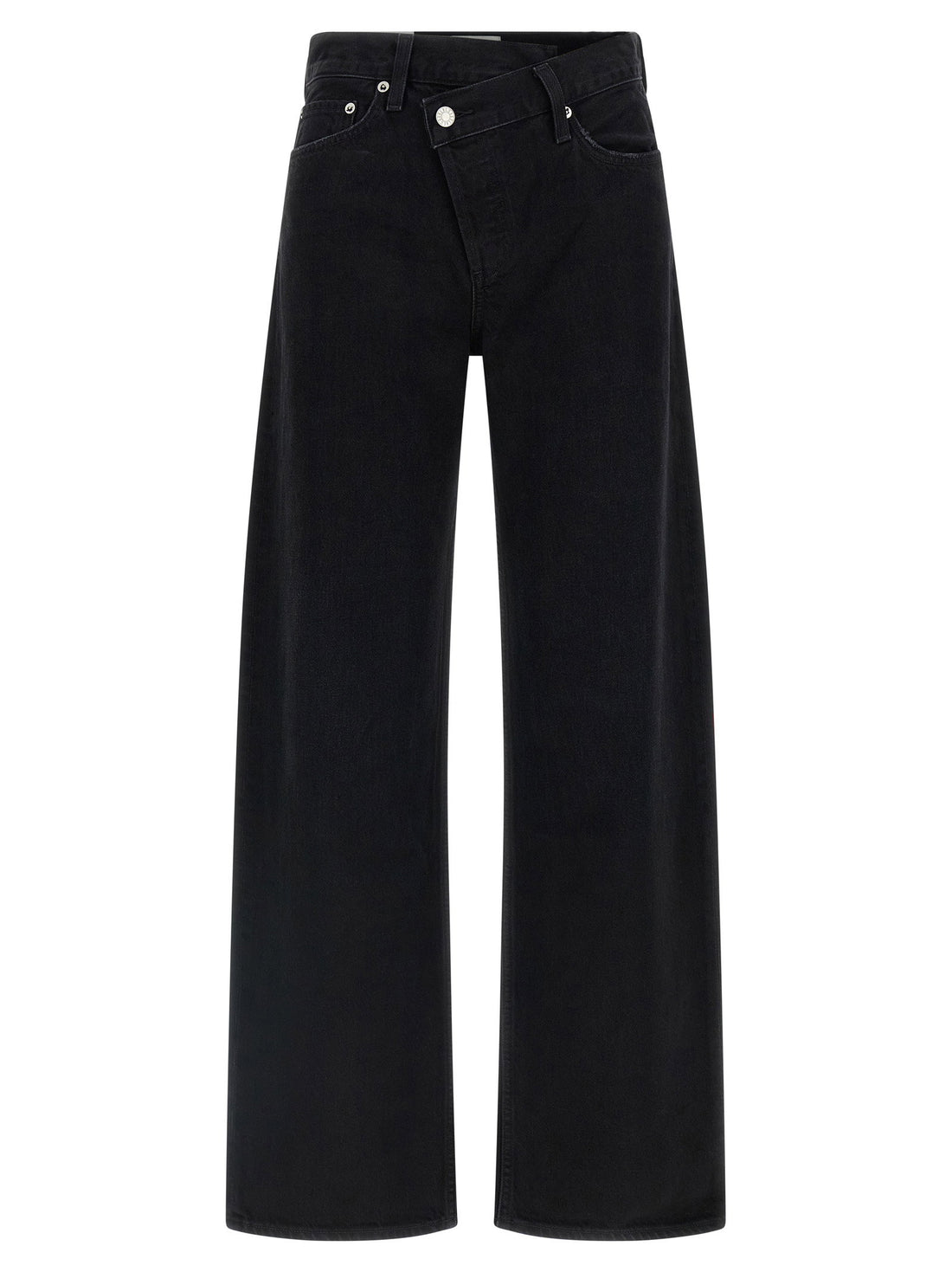 Agolde Arc Criss Cross Jeans Black