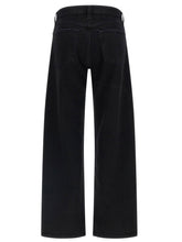 Agolde Arc Criss Cross Jeans Black