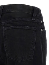 Agolde Arc Criss Cross Jeans Black