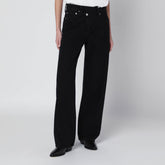 Agolde Arc Criss Cross Jeans Black