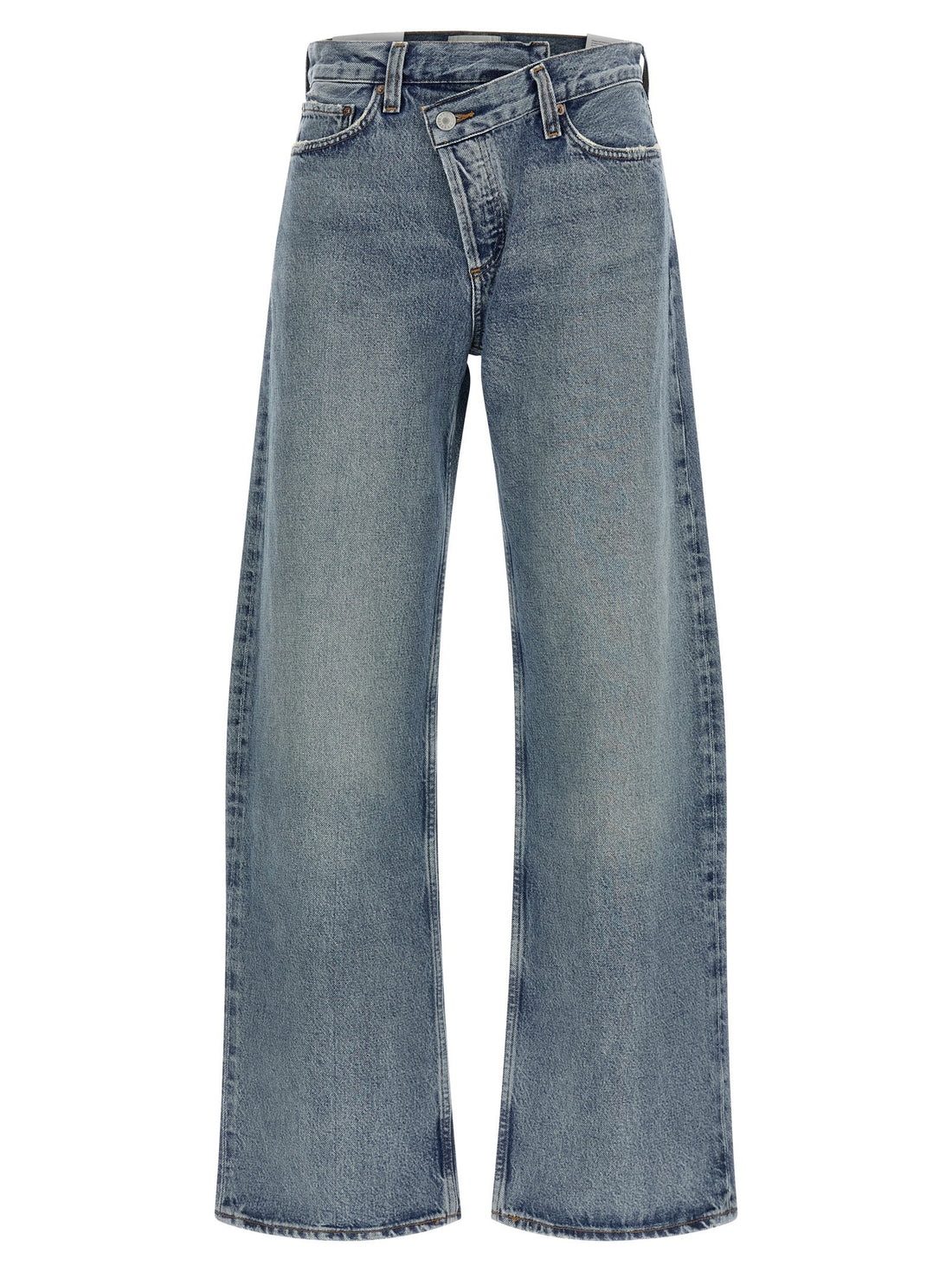 Agolde Arc Criss Cross Jeans Blue
