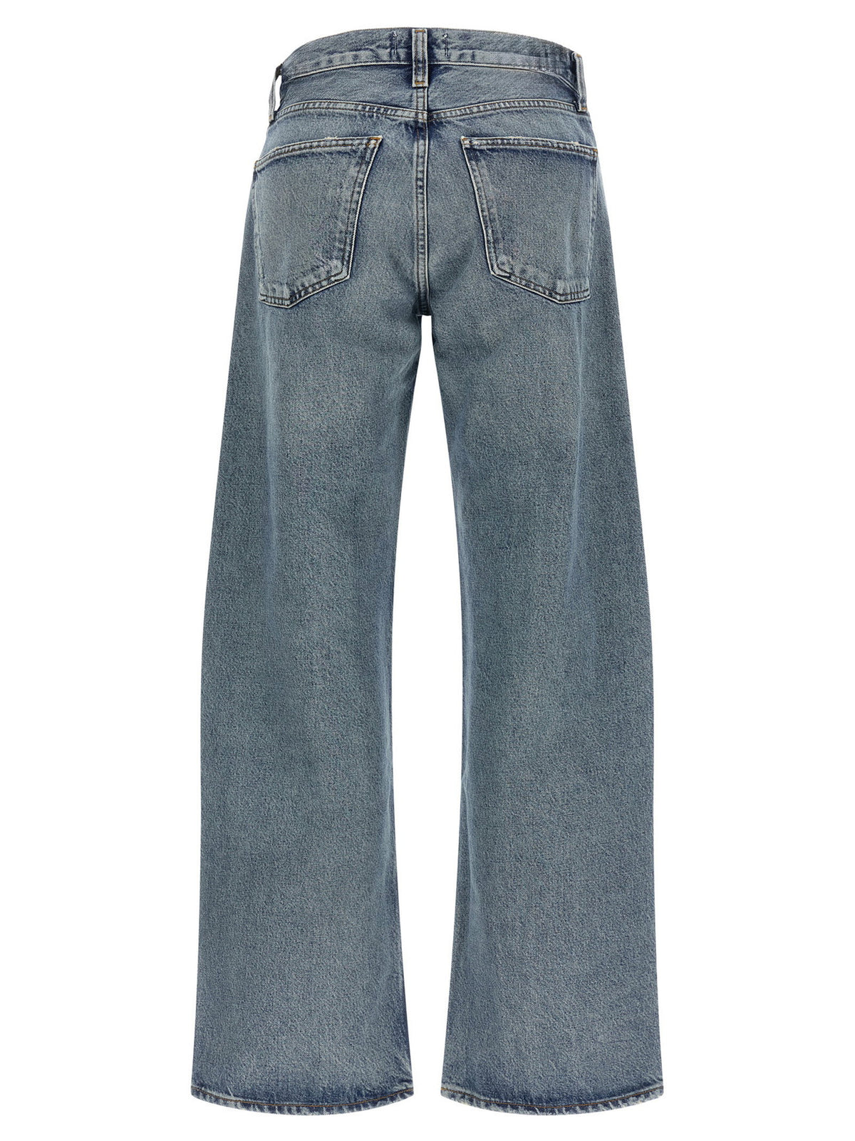 Agolde Arc Criss Cross Jeans Blue