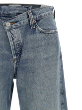 Agolde Arc Criss Cross Jeans Blue