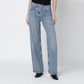 Agolde Arc Criss Cross Jeans Blue