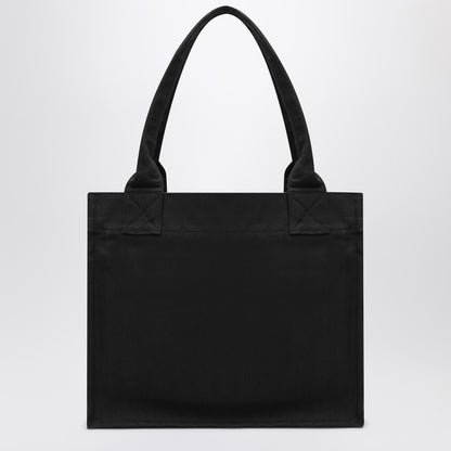 Ganni Large Canvas Tote Bag in Purple