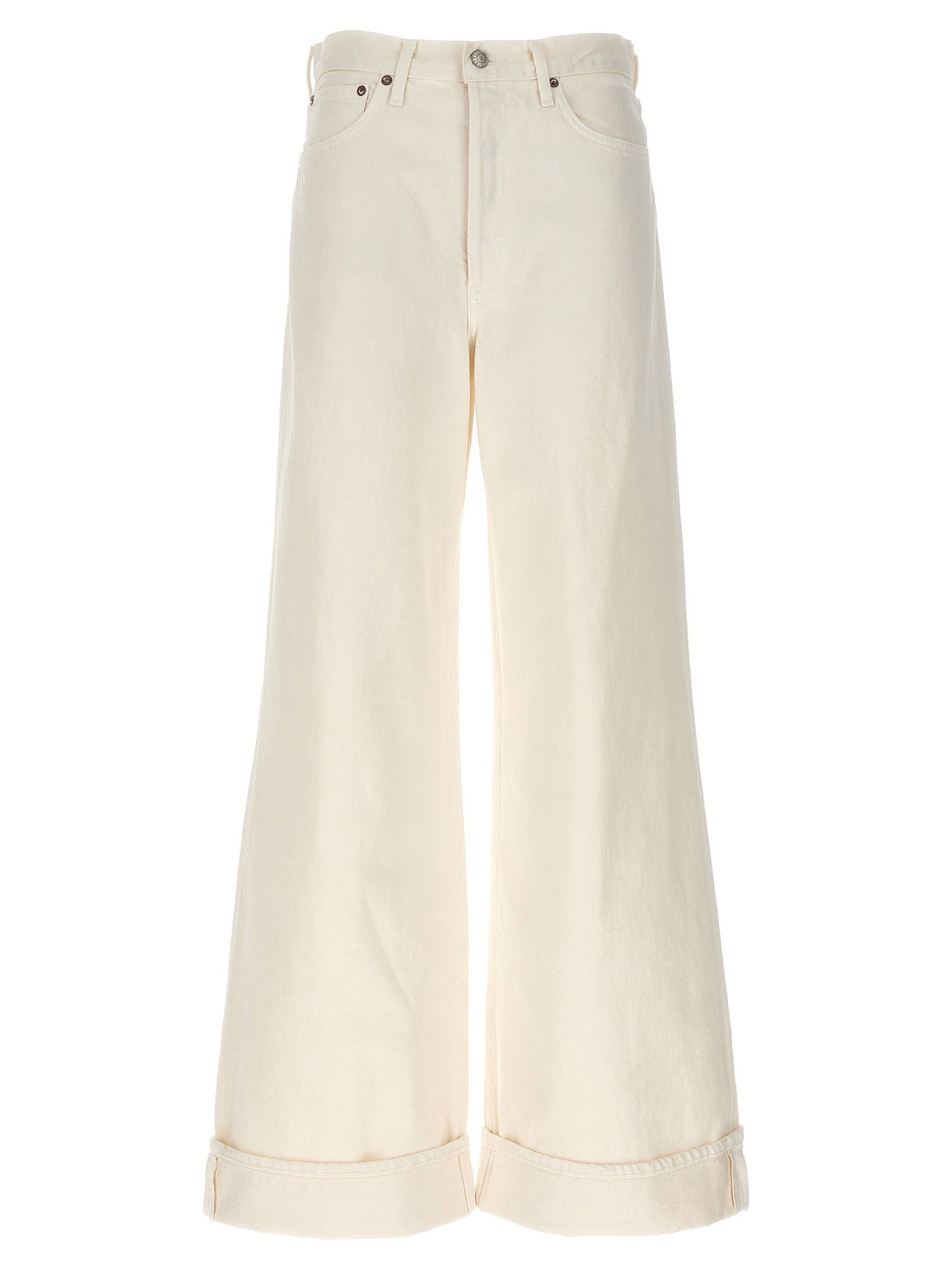 Agolde Dame Jeans White