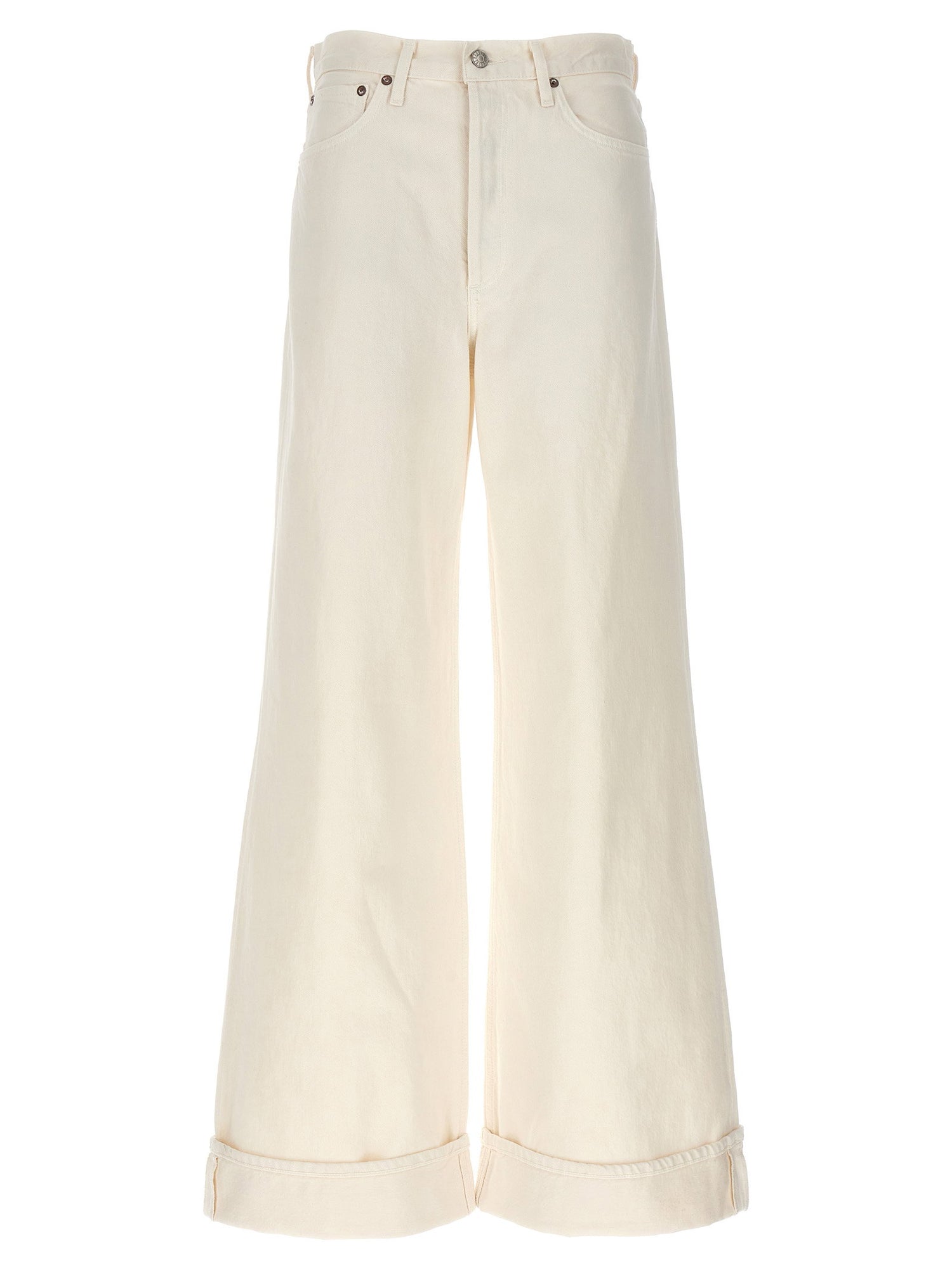 Agolde Dame Jeans White